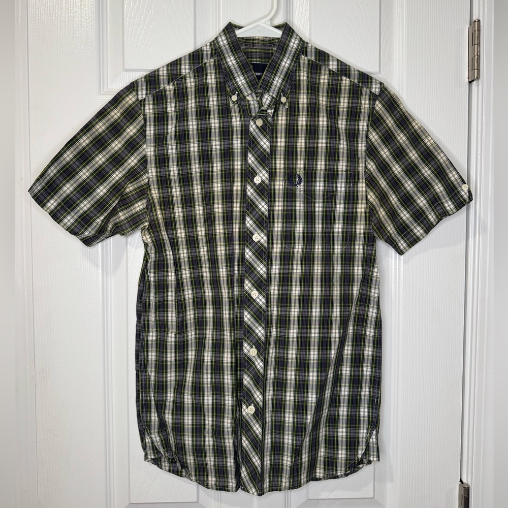 Fred Perry short sleeve Oxford slim fit XS